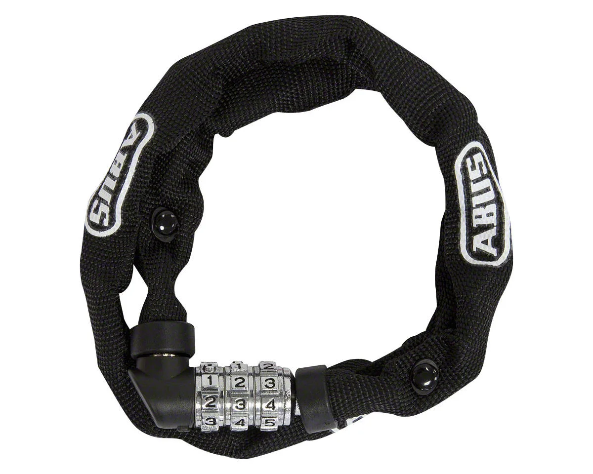 Abus Web Chain Lock 1200Combination (Black) (60cm)