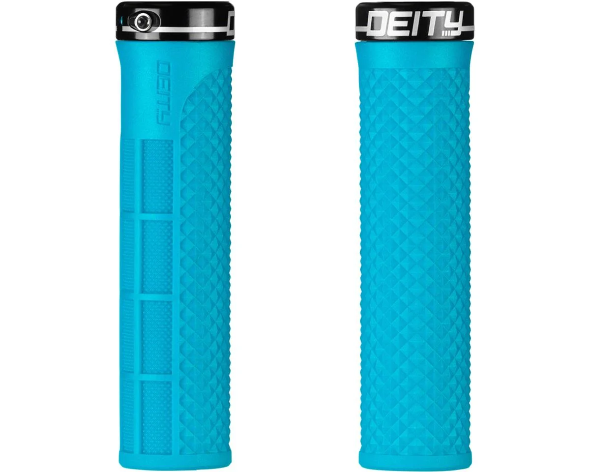 Deity Lockjaw Grips (Turquoise)