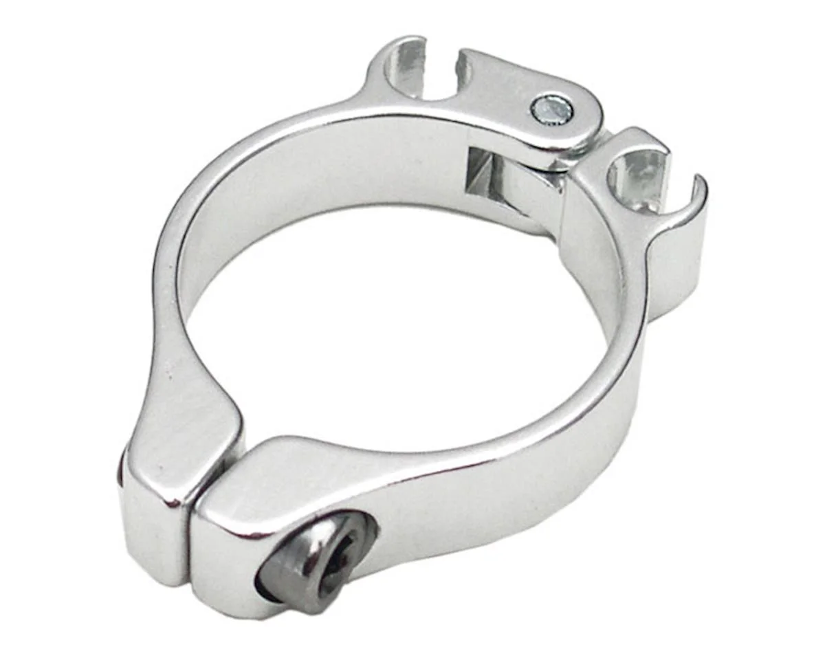 Interloc Racing Design Double Housing Stop (Silver) (1) (31.8mm)