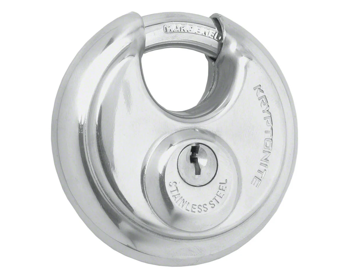 Kryptonite Disc Padlock with Flat Key