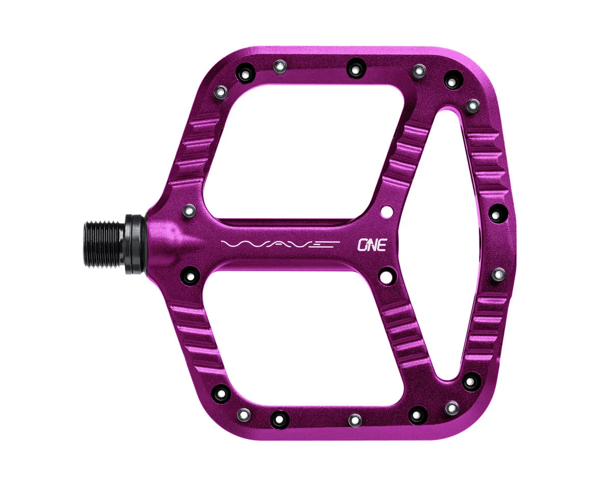 OneUp Components Wave Platform Pedals (Purple)