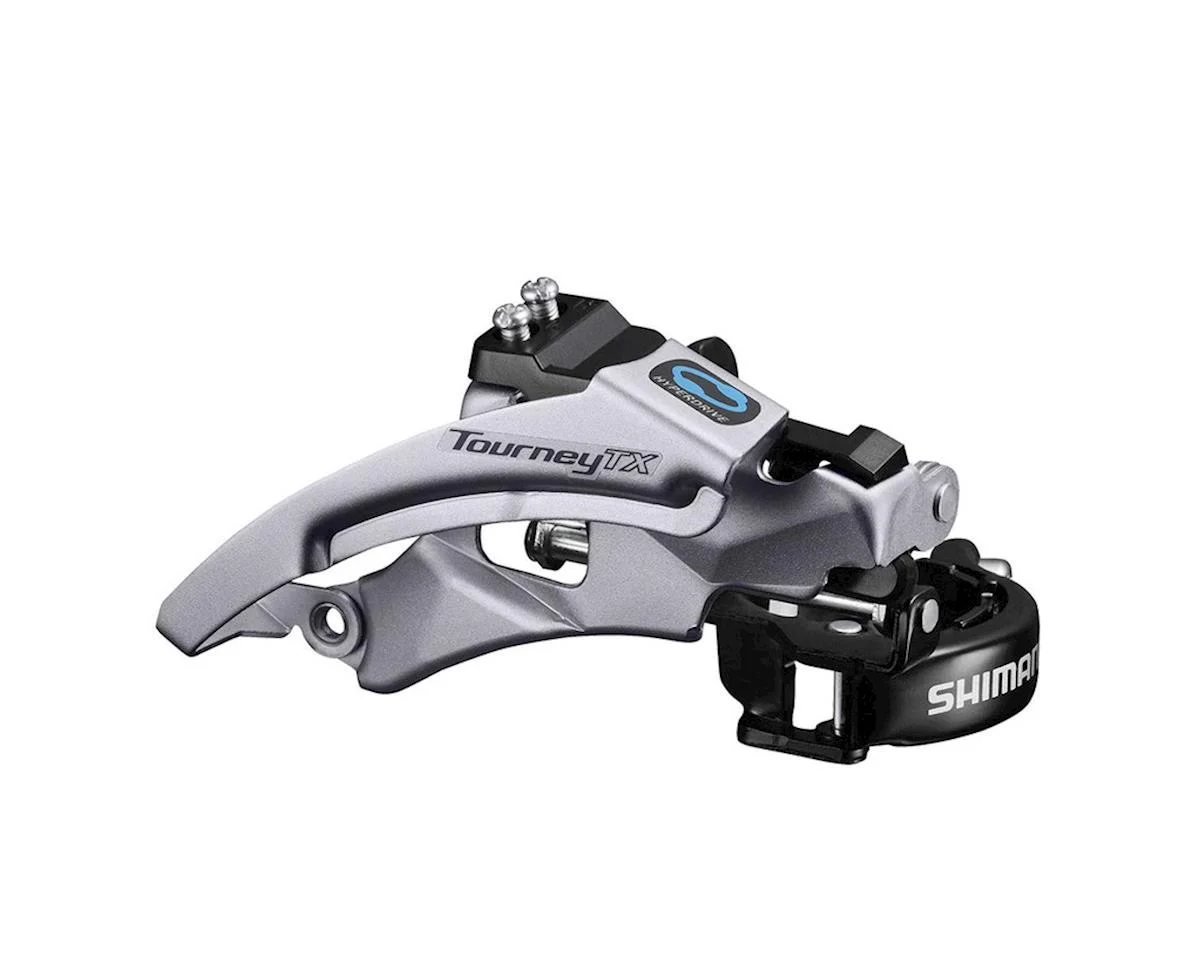 Shimano Tourney FD-TX800 Front Derailleur  (3 x 7/8 Speed) (63 - 66º) (FD-TX800-TS3) (28.6/31.8/34.9mm) (Top Swing) (...