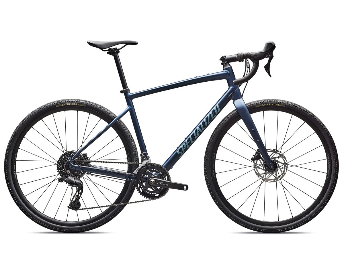 Specialized Diverge E5 Gravel Bike (Satin Cast Blue Metallic/Sea Foam) (52cm) (Shimano CUES)